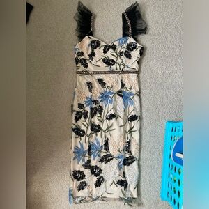 Gorgeous dress with emrboidery and beads. Size S